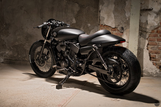 Custom Harley Street 750 built for the Battle Of The Kings competition.