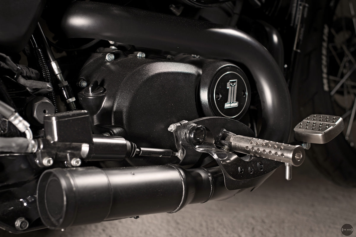 harley street 750 exhaust