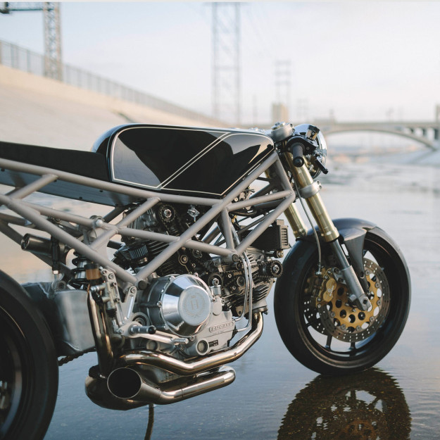The motorcycle as art: Ducati MH900 by Hazan Motorworks.