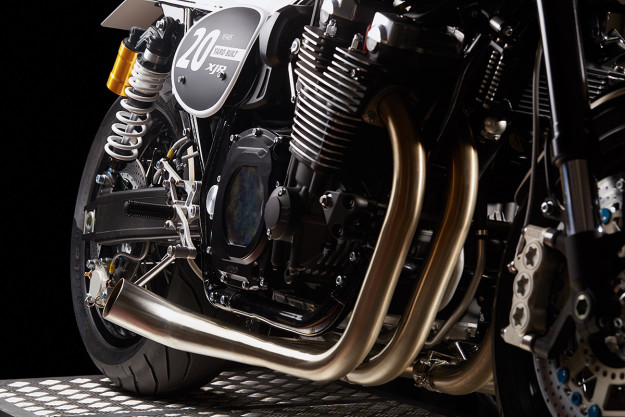 Dissident: a super-streamlined Yamaha XJR1300 from the Portuguese builders It roCkS!bikes.