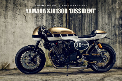 Dissident: a super-streamlined Yamaha XJR1300 from the Portuguese builders It roCkS!bikes.