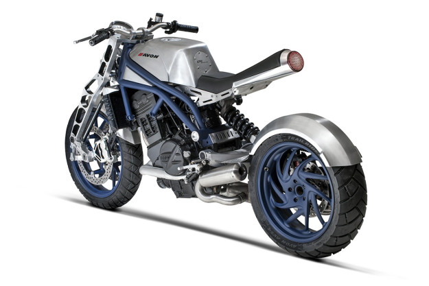 The TrailRider X-Over: a custom BMW F800S by Avon Tyres