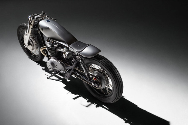 An extraordinary custom Yamaha XS650 built by the English workshop Auto Fabrica.