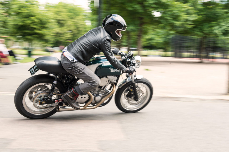 Ed's Burton: a most unorthodox Norton cafe racer | Bike EXIF