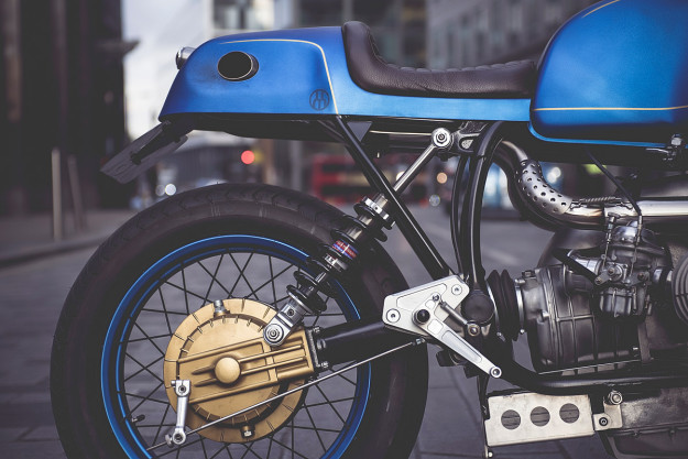 A classy, racing-style BMW R80 custom from Untitled Motorcycles of London.