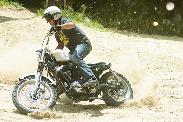 Harley Sportster XL1200C scrambler by Greg Hageman