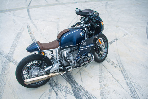 A BMW R100 RS resto-mod for the 21st century.