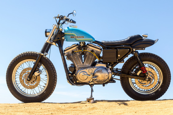 Hollywood Harley: A Sportster 883 Dirt Tracker | Bike EXIF