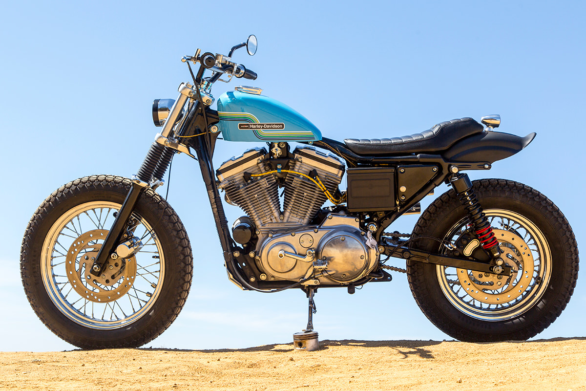 Hollywood Harley: A Sportster 883 Dirt Tracker