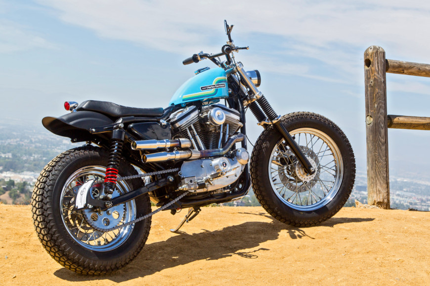 Hollywood Harley: A Sportster 883 Dirt Tracker | Bike EXIF