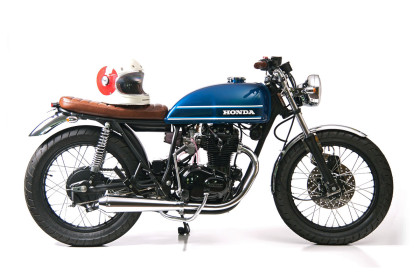 Lean and clean: A Honda CB360T resto-mod by Slipstream Creations.