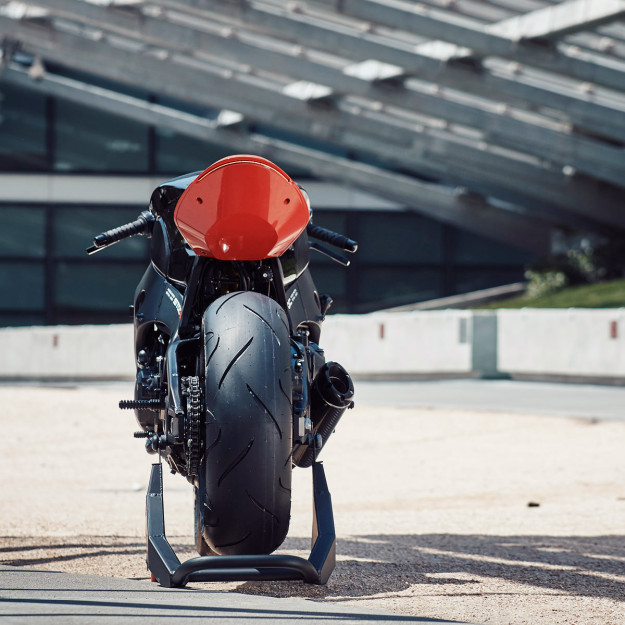 Huge Moto will turn your CBR1000RR into a Tron-style café fighter