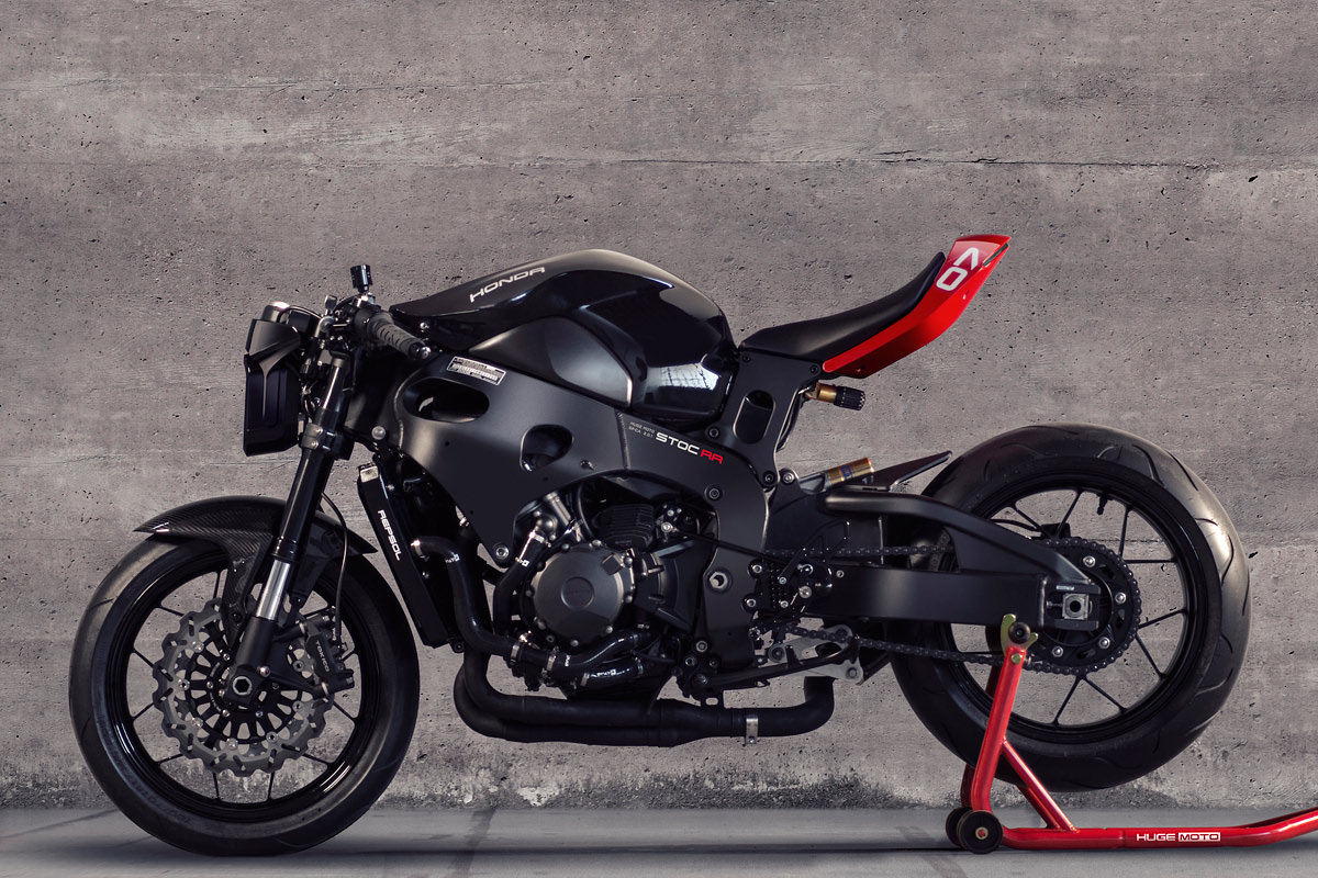 Huge Moto will turn your CBR1000RR into a Tron-style café fighter