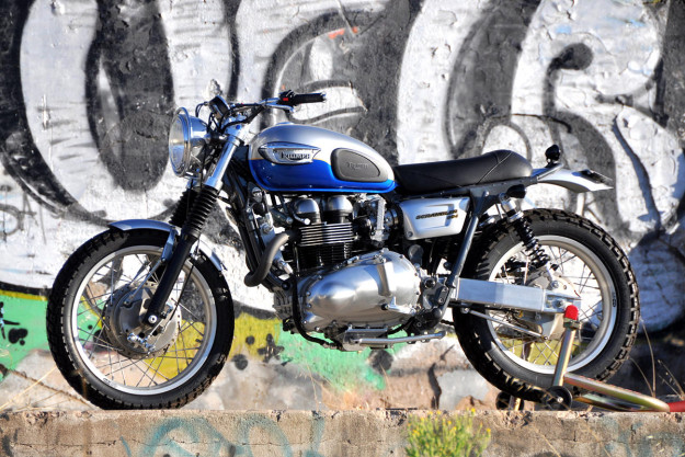 If Steve McQueen were still among us, he would own one of these: a Triumph Scrambler 900 from Mule Motorcycles.