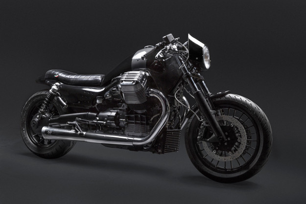 California Dreaming: a stunning Moto Guzzi modified by Venier Customs