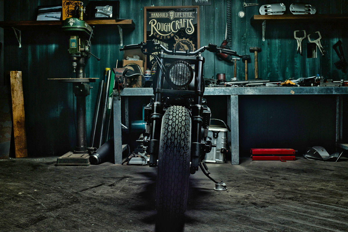 Rough Crafts. Cafe Racer Wallpaper. Фото кастомов на рабочий стол. Collection of work by custom