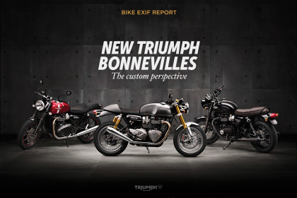 Revealed: the new Triumph Bonnevilles