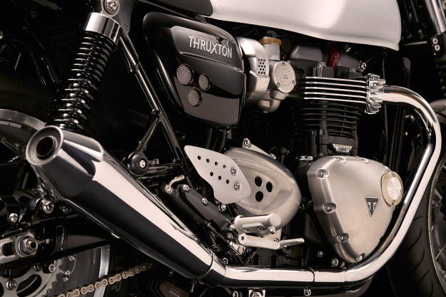 New Triumph Bonneville Thruxton engine
