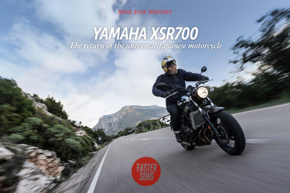 The new Yamaha XSR700.