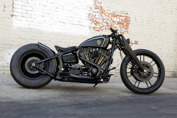 Rough Crafts' Raked-Out Harley Softail Rocker | Bike EXIF