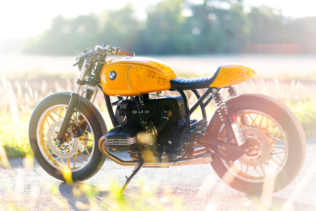 Racing BMW R100 by Unique Custom Cycles of Sweden.