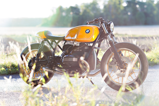 Racing BMW R100 by Unique Custom Cycles of Sweden.