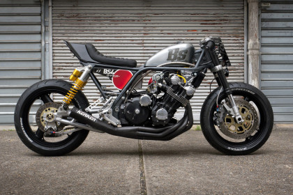 Road Bomber: a brutal custom' Honda CBX1000 by Bad Seeds MC.