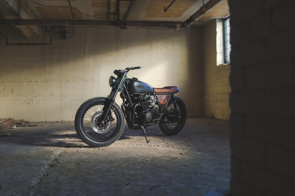 This 1975 Honda CB550 is not your typical CB cafe racer. It’s probably one of the fastest vintage Hondas we’ve ever seen.