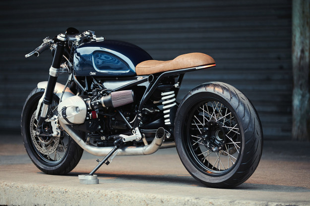 French tailoring: Clutch Customs gives the BMW R nineT a stylish new suit.