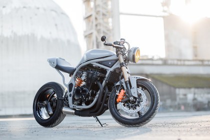 The Outlaw: turning the Suzuki Bandit 600 into a modern-day cafe racer.