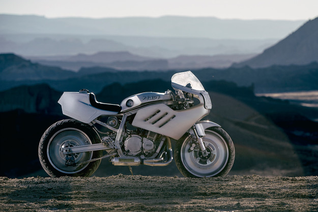 Major Tom: ICON 1000 have turned the Suzuki GSX-R 750 into a nitrous-fueled rocket ship.