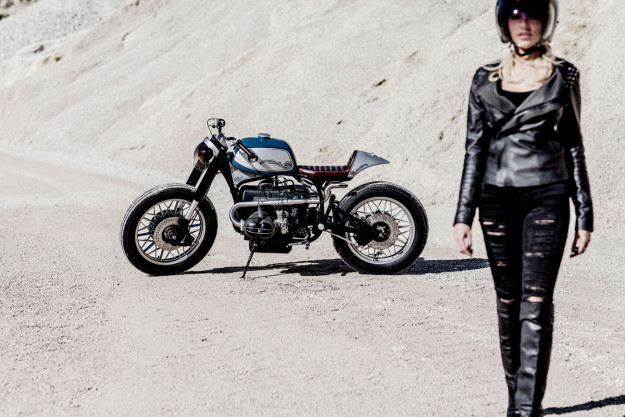 Riviera Style: A sleek BMW R100 custom from the South of France 