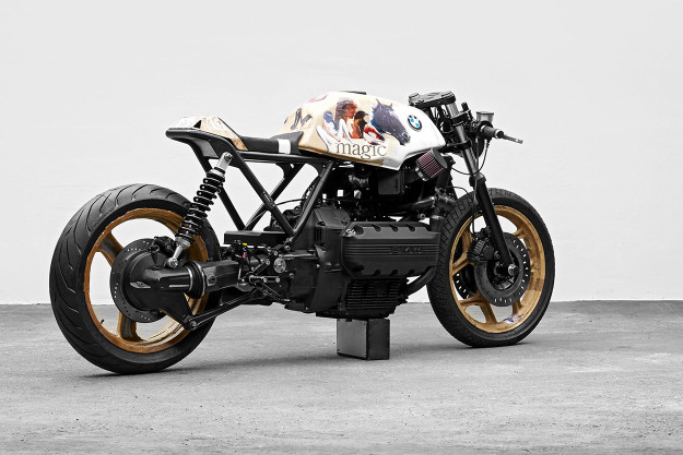 Philipp Wulk loved customizing his BMW K100 so much, he built two versions.