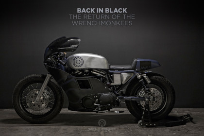 The Wrenchmonkees return with a killer Harley Sportster build, the 'AW16.'