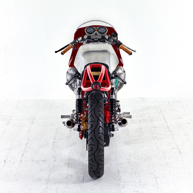Death Machines Of London launch with a killer Moto Guzzi