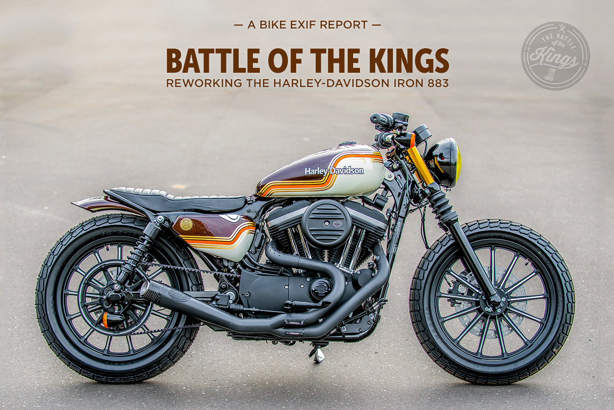 Battle Of The Kings: Harley's 2016 dealer competition puts the Iron 883 Sportster under the spotlight.