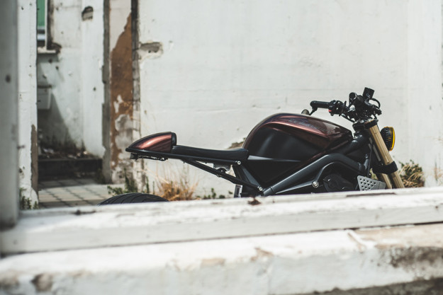 Not Your Usual Rental: You can hire this custom Triumph Street Triple to ride around Cape Town.
