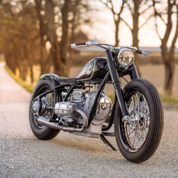 Vintage Meets Custom: The BMW R5 Hommage, a 21st century tribute to one of the most iconic motorcycles of all time.