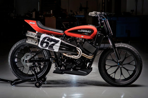 The new Harley-Davidson XG750R flat track race bike