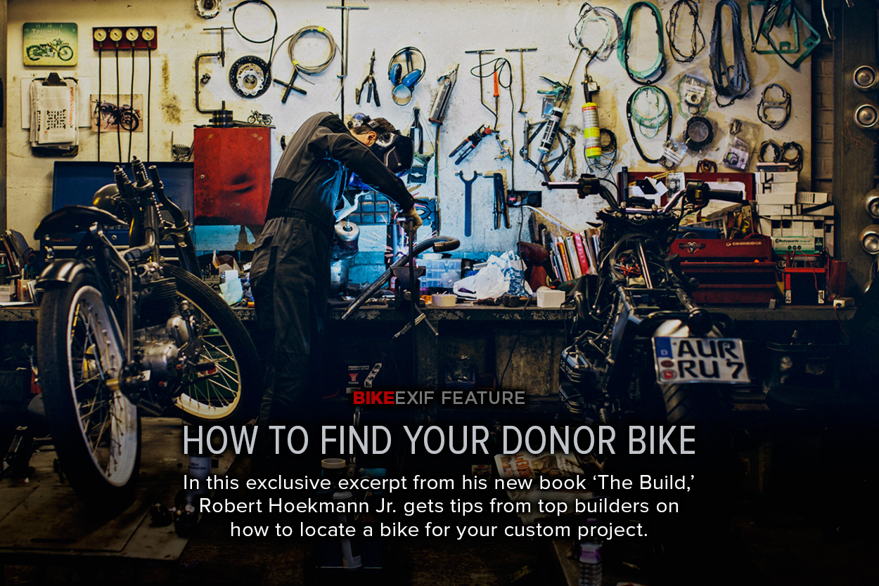 Looking for a donor? Here's how to buy a motorcycle for your custom project.