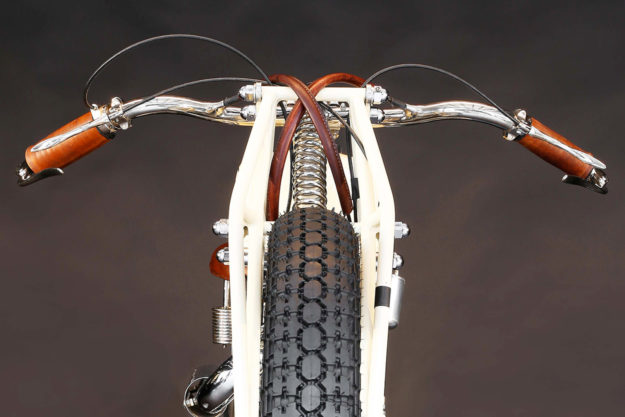 The Koehler-Escoffier Moto-Ball Special—designed for the sport of motorcycle polo in the 1930s.