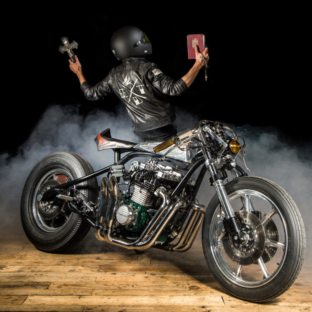 Enigmatic French builder Ed Turner reworks the Kawasaki Z1000ST, with outrageous results.