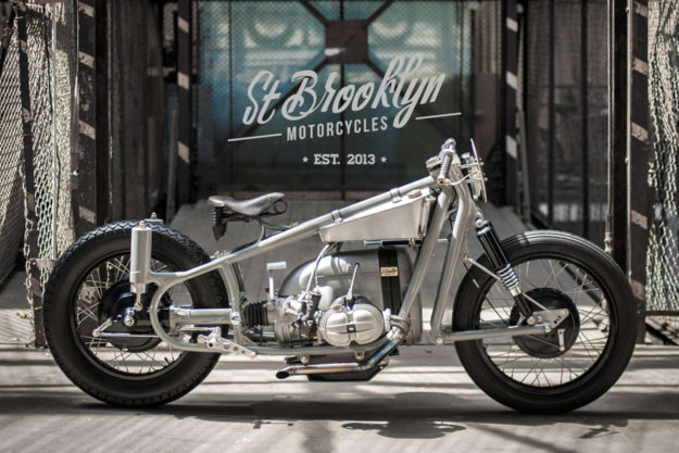 Sultans Of Sprint drag racer by St. Brooklyn Motorcycles.