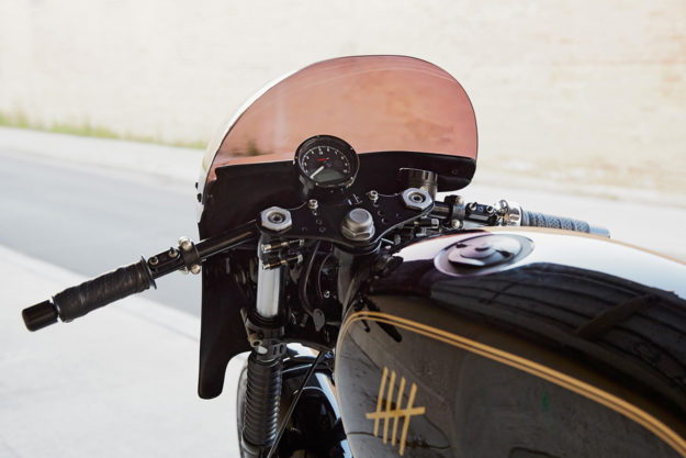 'The Five': A BMW R100 cafe racer from Federal Moto's new Chicago workshop.