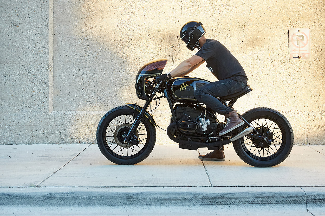 Sibling Rivalry: A Bmw R100 Cafe Racer From Federal | Bike Exif