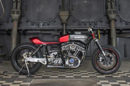 Electra Glide In Red: Tricana’s ‘Hot Racer’ Harley FLH