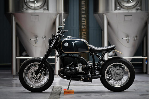 BMW R100R built by Dust Custom Motorcycles for the owner of the Wylam Brewery in Newcastle, England.