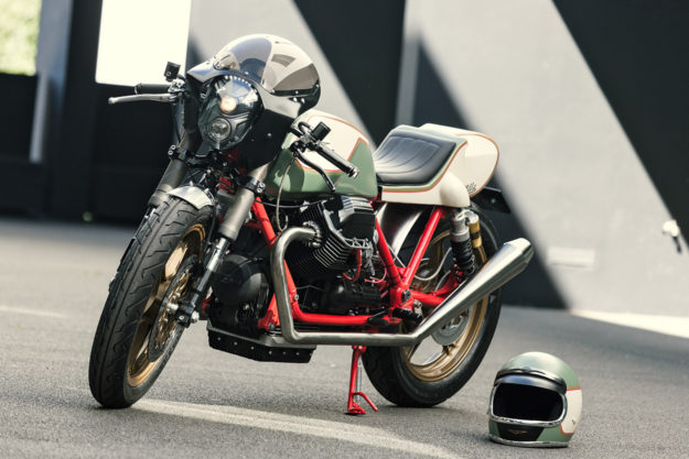 The Moto Guzzi Mille GT like you've never seen it before—customised by Redonda Motors of Portugal.