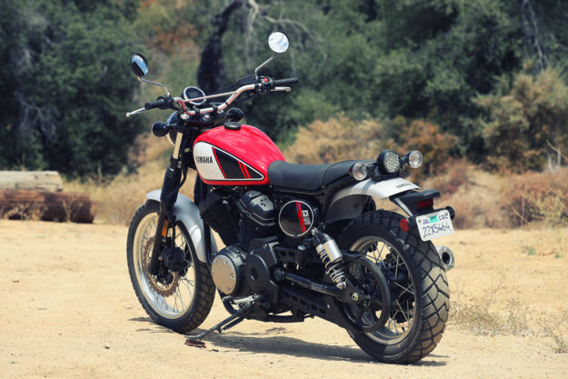 Review: The 2017 Yamaha SCR950 scrambler motorcycle.