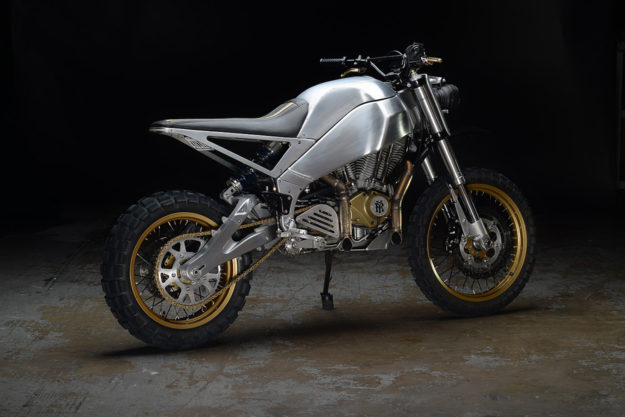 A fast and raw Buell Ulysses scrambler by Revival Cycles.